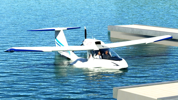 RacAir livery for Icon A5 - for Microsoft Flight Simulator