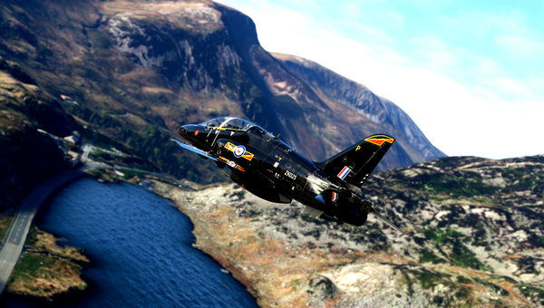 RAF 4 Sqn Hawk T.1A (Fictional) - for Microsoft Flight Simulator