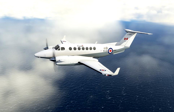 (RCAF)Royal Canadian Air Force King Air 350 - for Microsoft Flight Simulator