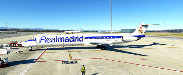 Real Madrid "La Saeta" 4K MD-83 - for Microsoft Flight Simulator