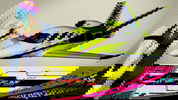 Repaint FFX SF50 Vision Jet G2 Cyperpunk "Lucys Airtaxi" - for Microsoft Flight Simulator