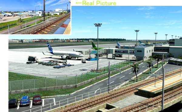 (RJFM) Miyazaki Airport - for Microsoft Flight Simulator
