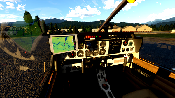 Robin DR400 Avionics Tablet Mod (Asobo/140B Dauphin/180 Regent/120 Petit Prince) - for Microsoft Flight Simulator