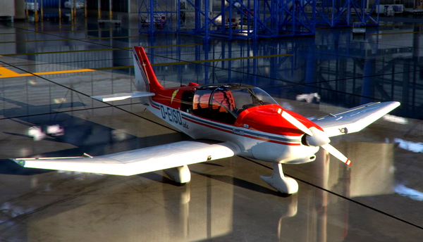 Robin DR400 D-EISD "Eisdiele" - for Microsoft Flight Simulator