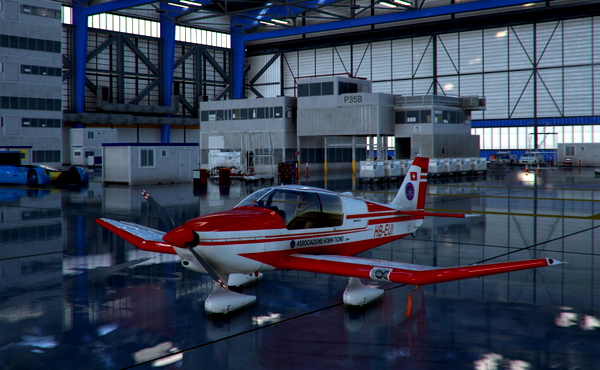 Robin DR400 HB-EUI - for Microsoft Flight Simulator