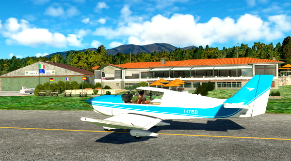 Robin DR400 Remo I-ITBB - for Microsoft Flight Simulator