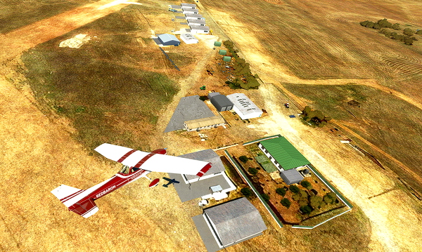 Rollo's Aerodrome Murray Bridge South Australia YRLO - for Microsoft Flight Simulator