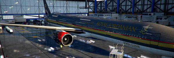 ROYAL JORDANIAN JT-BAA - for Microsoft Flight Simulator
