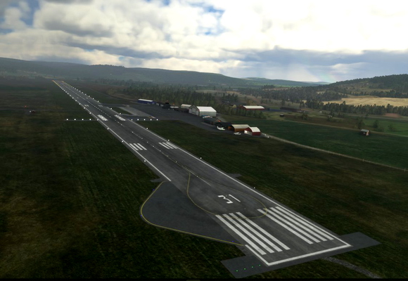 Røros Lufthavn, ENRO - for Microsoft Flight Simulator