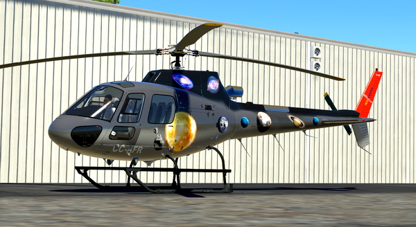 RSP Airbus H-125 Ecocopter CC-AFR - for Microsoft Flight Simulator