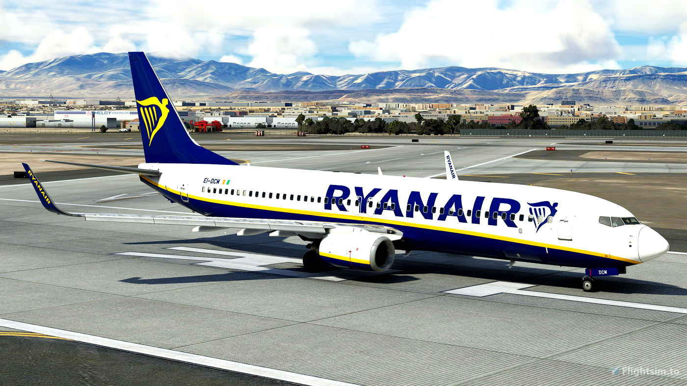 Ryanair PMDG 737800 MSFS Pack for Microsoft Flight Simulator MSFS