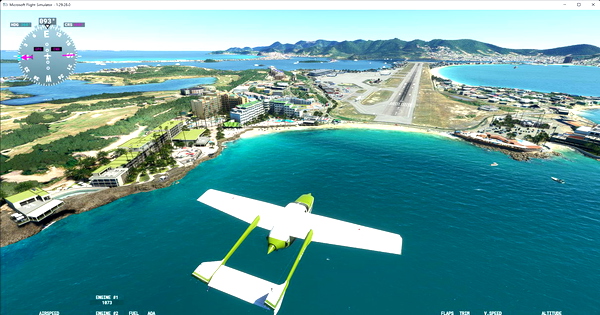 saint martin TNCM - for Microsoft Flight Simulator
