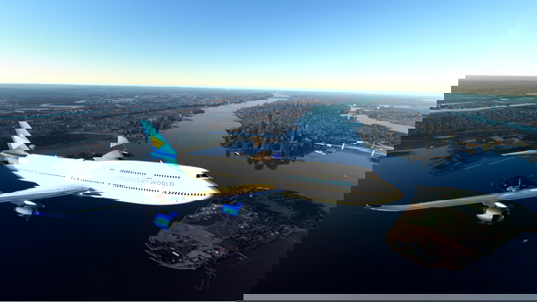 Salty B747-8i - VirtualFlight World Livery - for Microsoft Flight Simulator