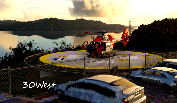 San Francisco VA medical center / Mile Rock - for Microsoft Flight Simulator