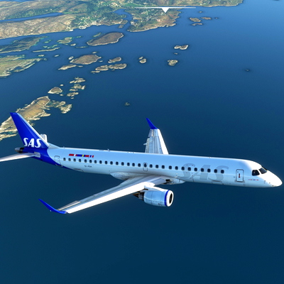 SAS Embraer 195 (Virtualcol) - for Microsoft Flight Simulator