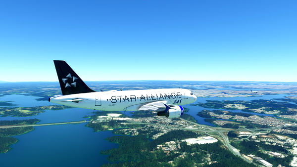 SAS STAR ALLIANCE A319CEO 8K - for Microsoft Flight Simulator