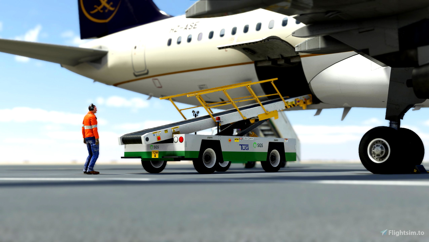Saudi Ground Services (SGS) livery's For GSX ground services for