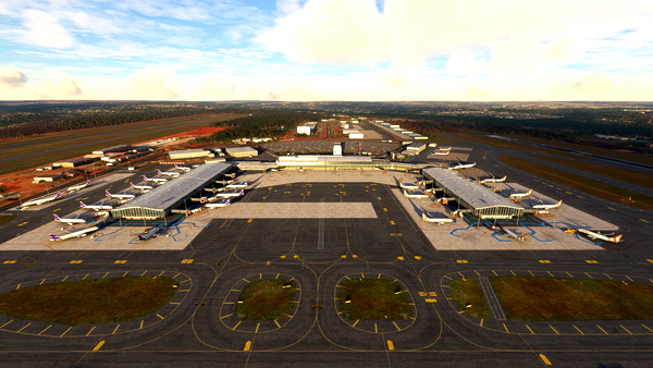 SBBR - Juscelino Kubitschek Intl - Brasília - for Microsoft Flight Simulator