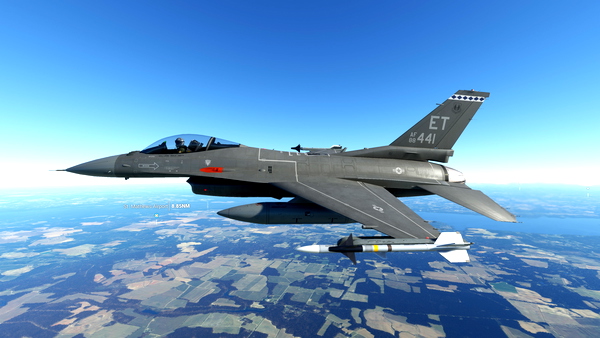 SC Designs F-16 USAF 40th Flight Test Squadron - for Microsoft Flight Simulator