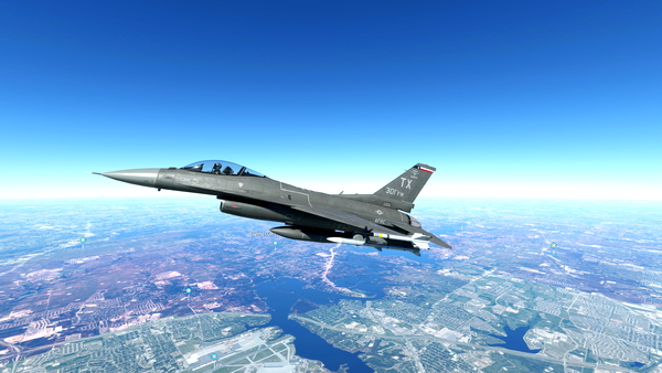 SC Designs F-16 USAF 457th FS - Spads - for Microsoft Flight Simulator