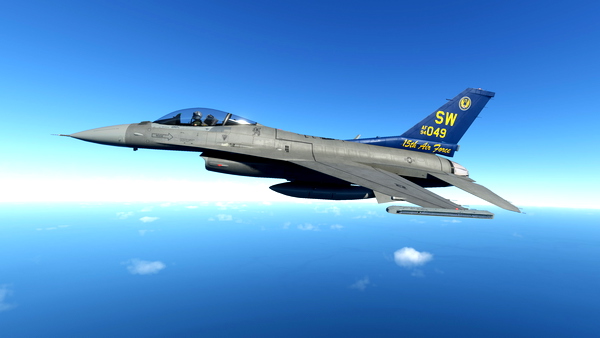 SC Designs F-16 USAF 55th FS - Shooters - for Microsoft Flight Simulator