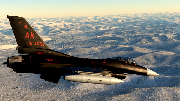 SC Designs – F–16C 86-301 18th AGRS - for Microsoft Flight Simulator