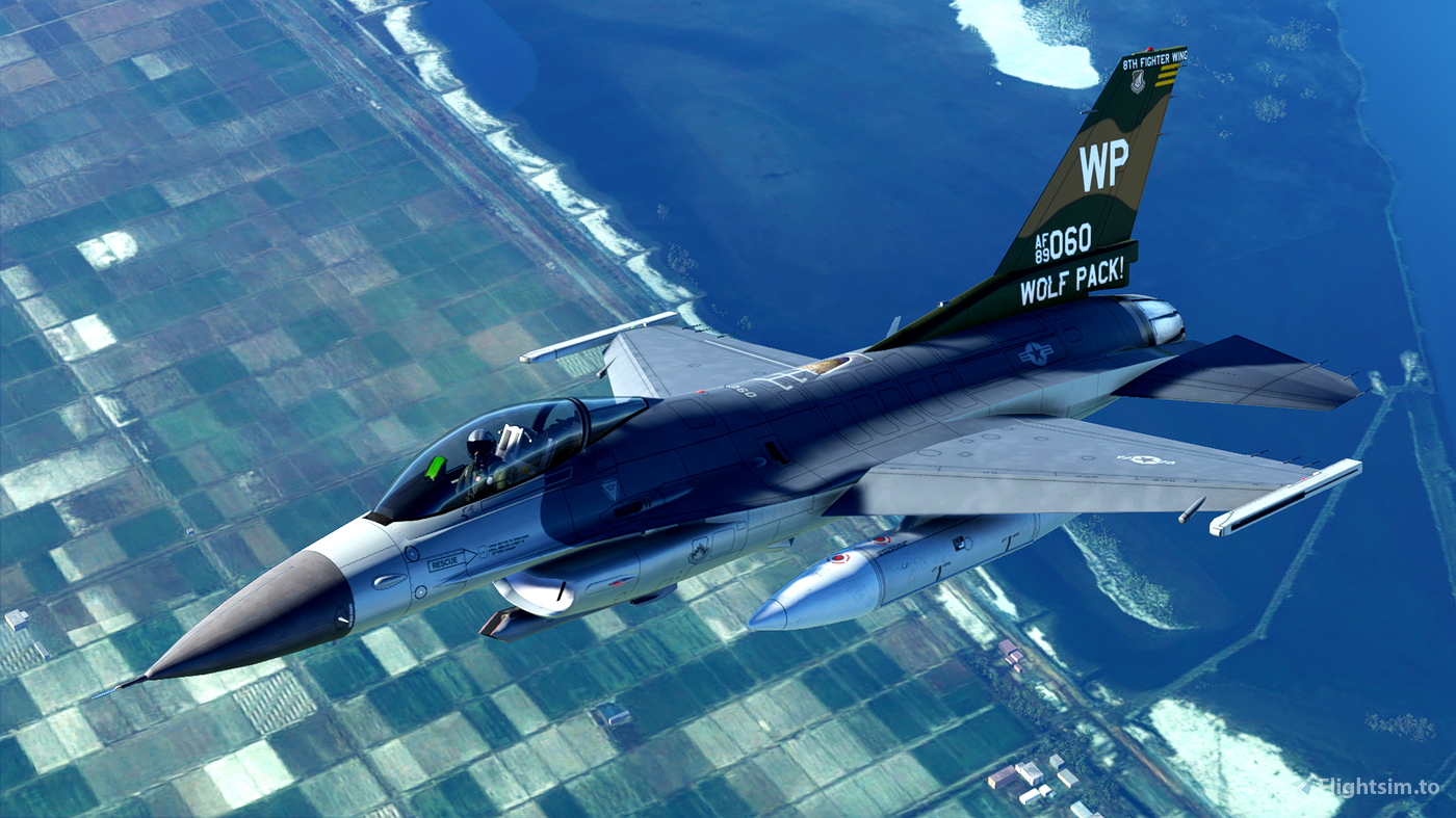 SC Designs – F–16C 89-2060 BLK 40, 8th FW HERITAGE JET for Microsoft ...