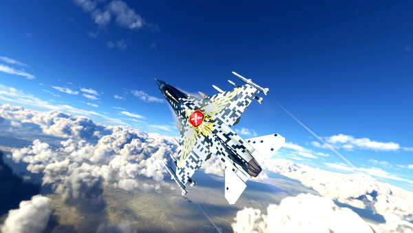 SC Designs F-16C ODF Livery - for Microsoft Flight Simulator