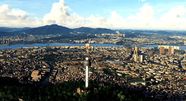 Seoul City and Seoul Air Base RKSM - for Microsoft Flight Simulator