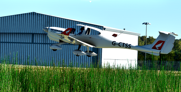 Sevenair Academy DA40NG Livery (G-CTSS) - for Microsoft Flight Simulator