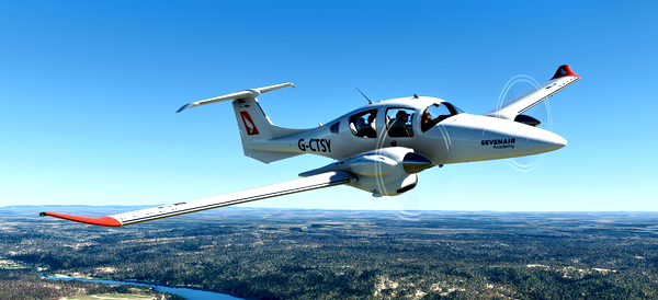 Sevenair Academy DA62 Livery (G-CTSY) - for Microsoft Flight Simulator
