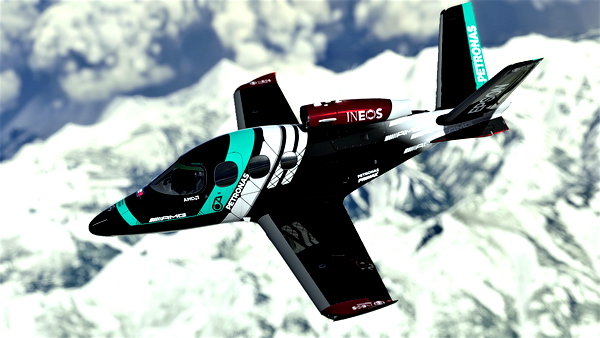 SF50 Vision Jet F1 Racing Livery Pack - for Microsoft Flight Simulator