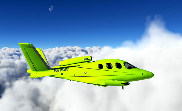 SF50 Vision Jet N616DP and Pickle - for Microsoft Flight Simulator