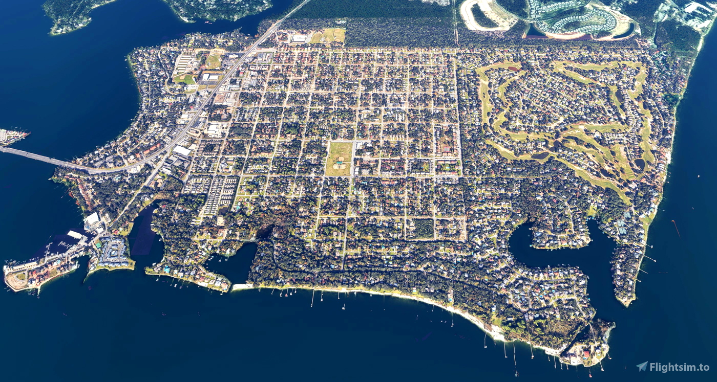 Shalimar FL USA for Microsoft Flight Simulator MSFS