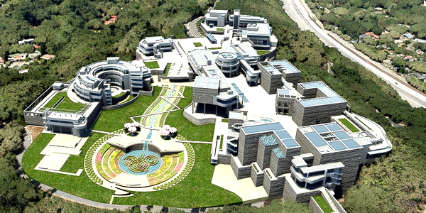 Short VFR - California - Los Angeles - J Paul Getty Museum - for Microsoft Flight Simulator