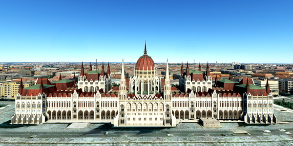 Short VFR - Hungary - Budapest - Parliament Building - for Microsoft Flight Simulator