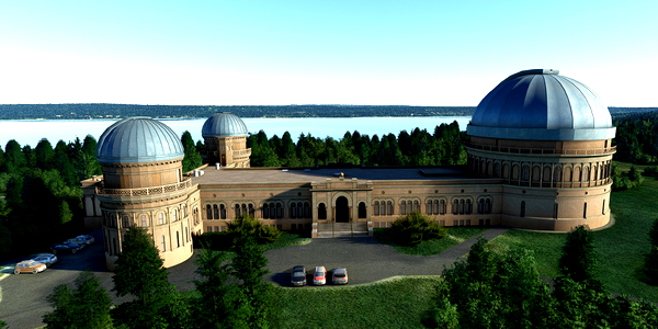 Short VFR - Wisconsin - Williams Bay - Yerkes Observatory - STOL - for Microsoft Flight Simulator