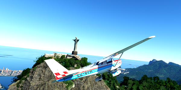 Short VFR - Brazil - Rio de Janeiro - Christ the Redeemer - for Microsoft Flight Simulator
