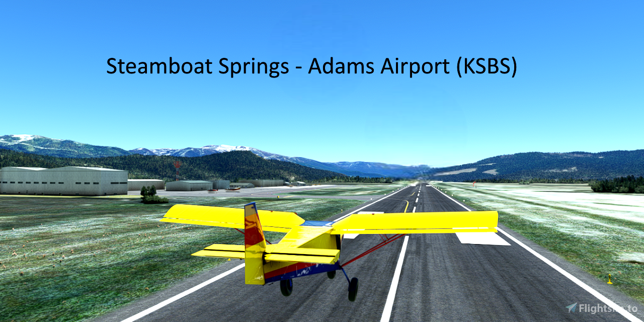 Short VFR Colorado Steamboat Lake to Steamboat Springs for