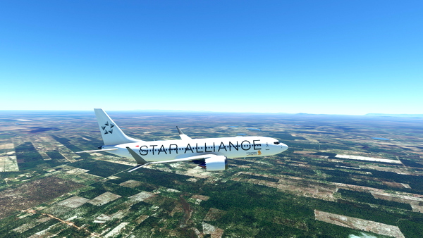 SINGAPORE AIRLINES STAR ALLIANCE B737M 8K - for Microsoft Flight Simulator