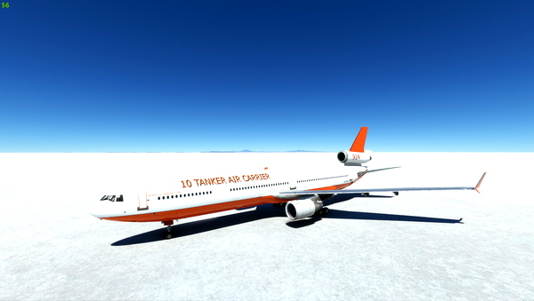 Sky Simulations MD-11 10 Tanker Air Carrier Tanker 914 Old Livery - for Microsoft Flight Simulator