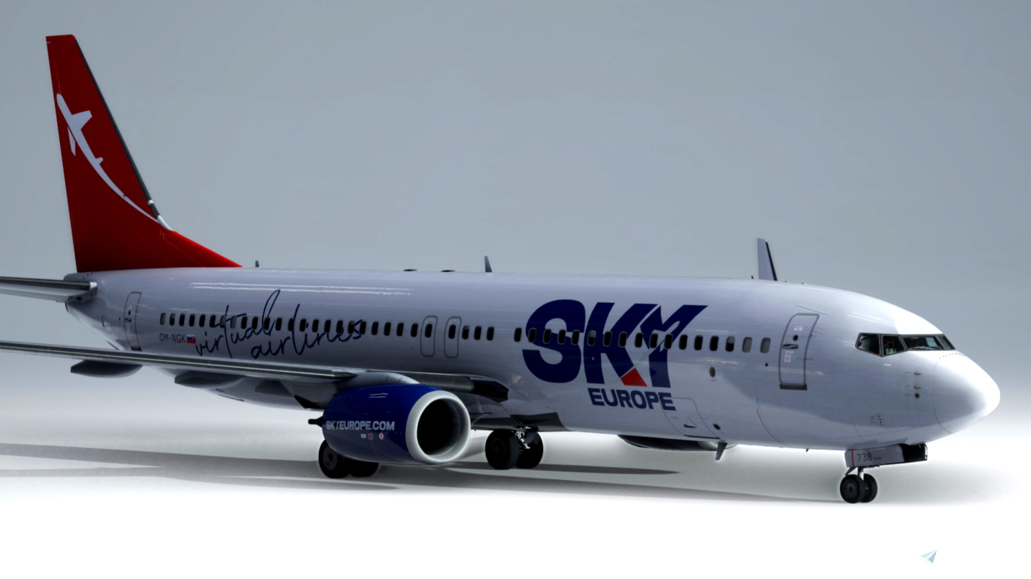 PMDG Boeing 737-800 Sceneries For Microsoft Flight Simulator.