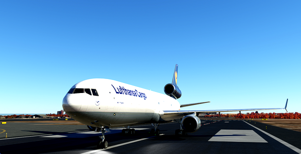 Skysim MD-11 - Lufthansa Cargo (old livery) - for Microsoft Flight Simulator