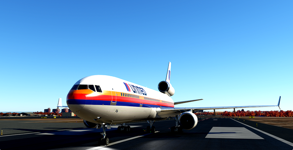 Skysim MD-11 - United "Saul Bass" phase 2 - for Microsoft Flight Simulator