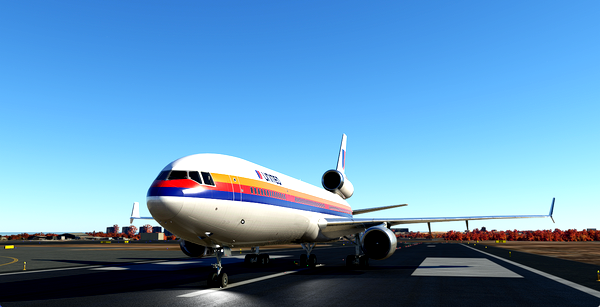 Skysim MD-11 - United "Saul Bass" phase 1 - for Microsoft Flight Simulator