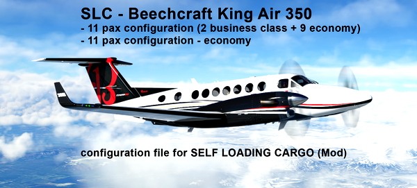 SLC Profile - Beechcraft King Air 350 - for Microsoft Flight Simulator