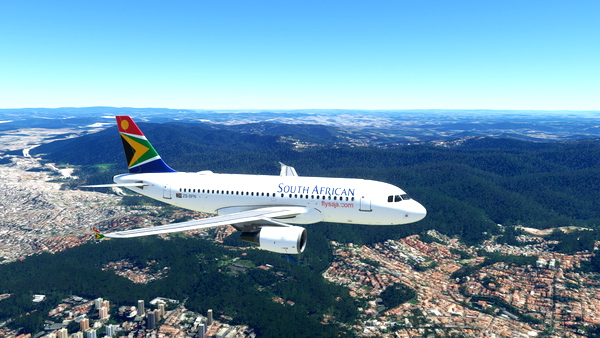 South African a319Ceo 8k - for Microsoft Flight Simulator
