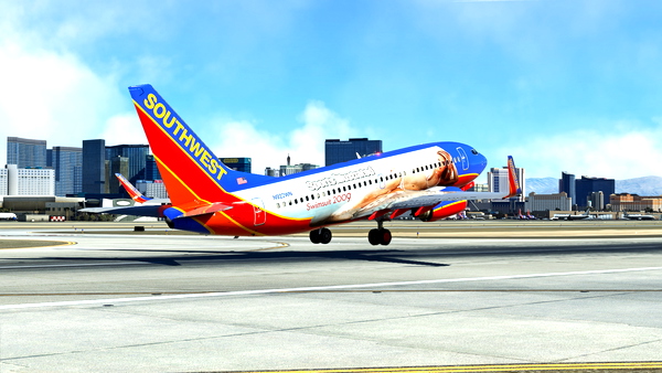 Southwest (Sports Illustrated) - PMDG 737-700 - for Microsoft Flight Simulator