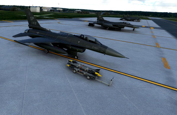 Spangdahlem Air Base - ETAD - Germany - for Microsoft Flight Simulator