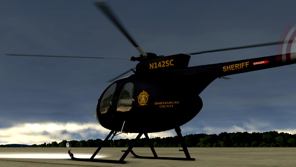 Spartanburg County Sheriff | N142SC | Cowansim 500e - for Microsoft Flight Simulator